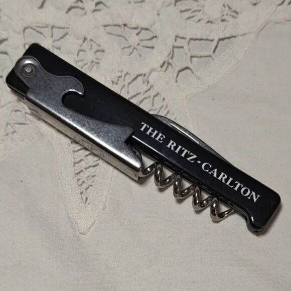 Exclusive Ritz-Carlton Black Corkscrew